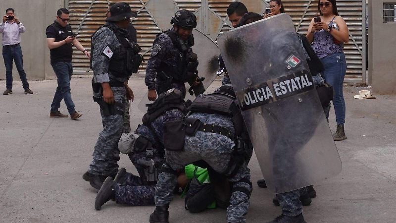 Violento repliegue de productores en Zacatecas